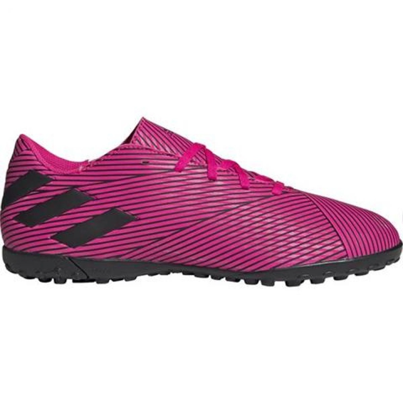 Ghete de fotbal Adidas Nemeziz 19.4 Tf M F34523 roz roz