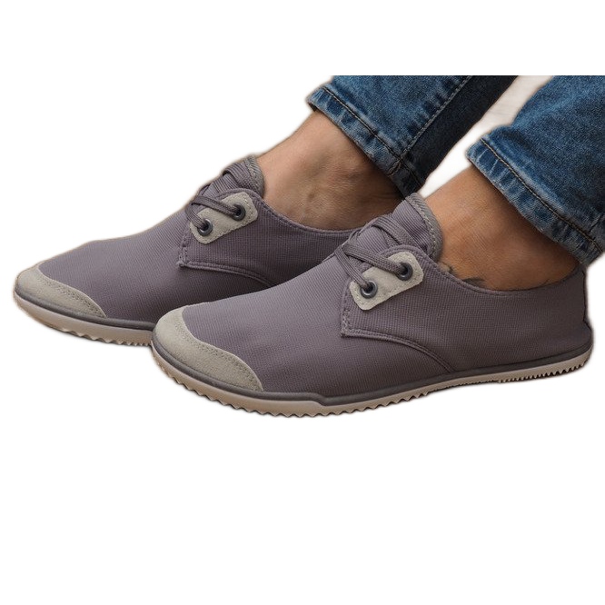 Lycra 1603 Adidași gri cu dantelă