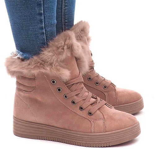 Adidași calzi AB-14 Roz