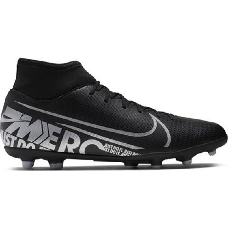 Pantofi de fotbal Nike Mercurial Superfly 7 Club FG / MG M AT7949-001 negru negru