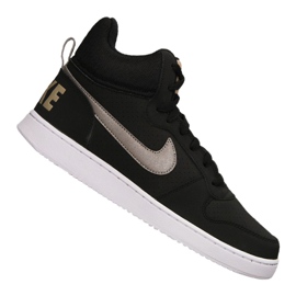 Pantof Nike Court Borough Mid M 838938-005 negru