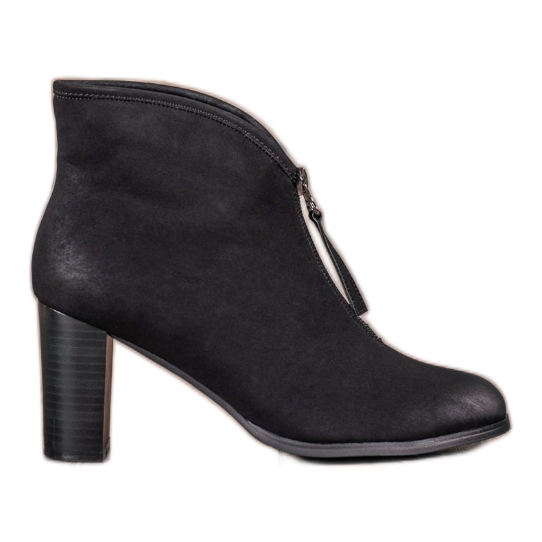 Cizme VINCEZA Cu Fermoar negru