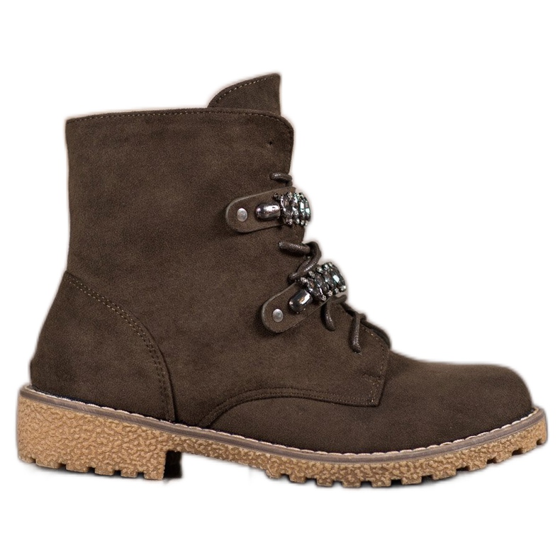 Bestelle Trappers With Crystals multicolor verde