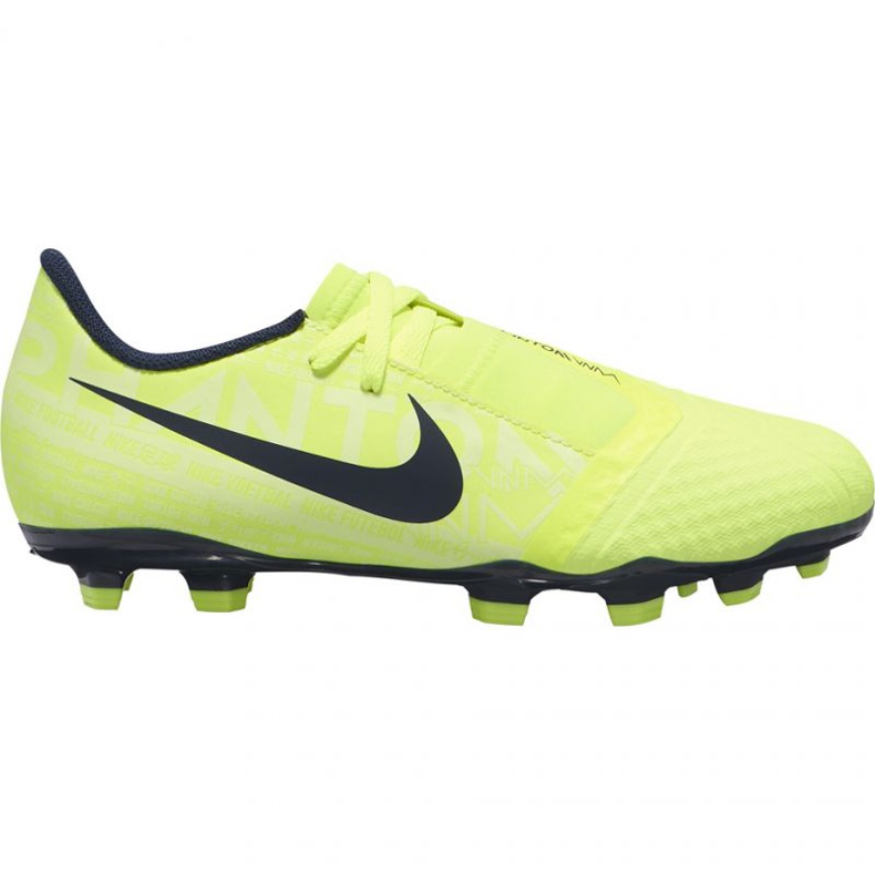 Pantofi de fotbal Nike Phantom Venom Academy Fg Jr AO0362-717 galben galbeni Pantofi de fotbal Nike Phantom Venom Academy Fg Jr AO0362-717 galben galbeni