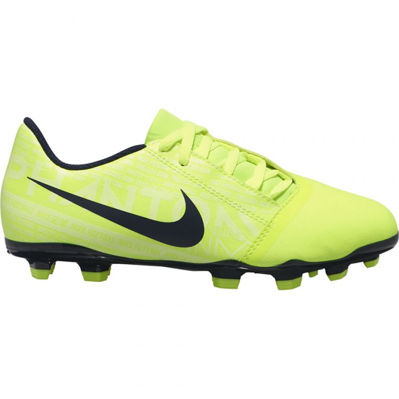 Pantofi de fotbal Nike Phantom Venom Club Fg Jr AO0396-717 galben galben Pantofi de fotbal Nike Phantom Venom Club Fg Jr AO0396-717 galben galben
