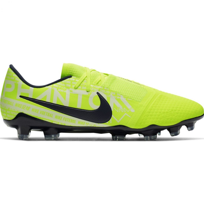 Pantofi de fotbal Nike Phantom Venom Pro Fg M AO8738-717 multicolor galben