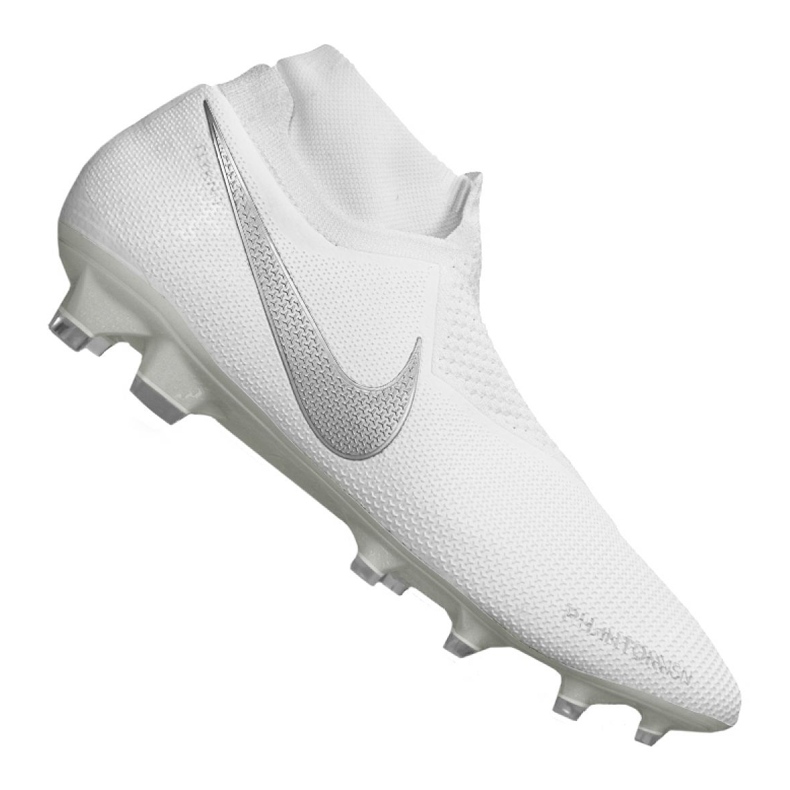 Pantof de fotbal Nike Phantom Vsn Elite Df Fg M AO3262-100 alb alb