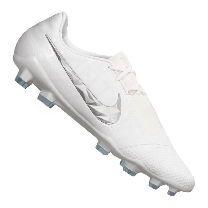Pantof de fotbal Nike Phantom Vsn Elite Fg M AO7540-100 alb alb