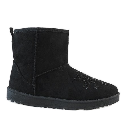 Cizme negre Eskimo B207A-1 negru