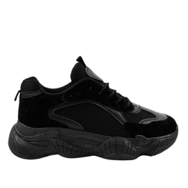 Pantofi sport negri pentru femei ZF-54 negru Pantofi sport negri pentru femei ZF-54 negru
