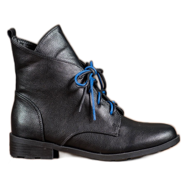 Filippo Cizme din piele ecologică negru