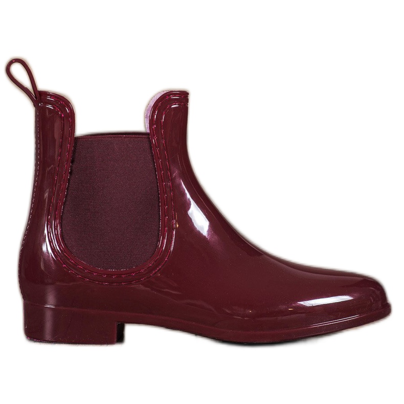 SHELOVET Galoși lăcuți roșu