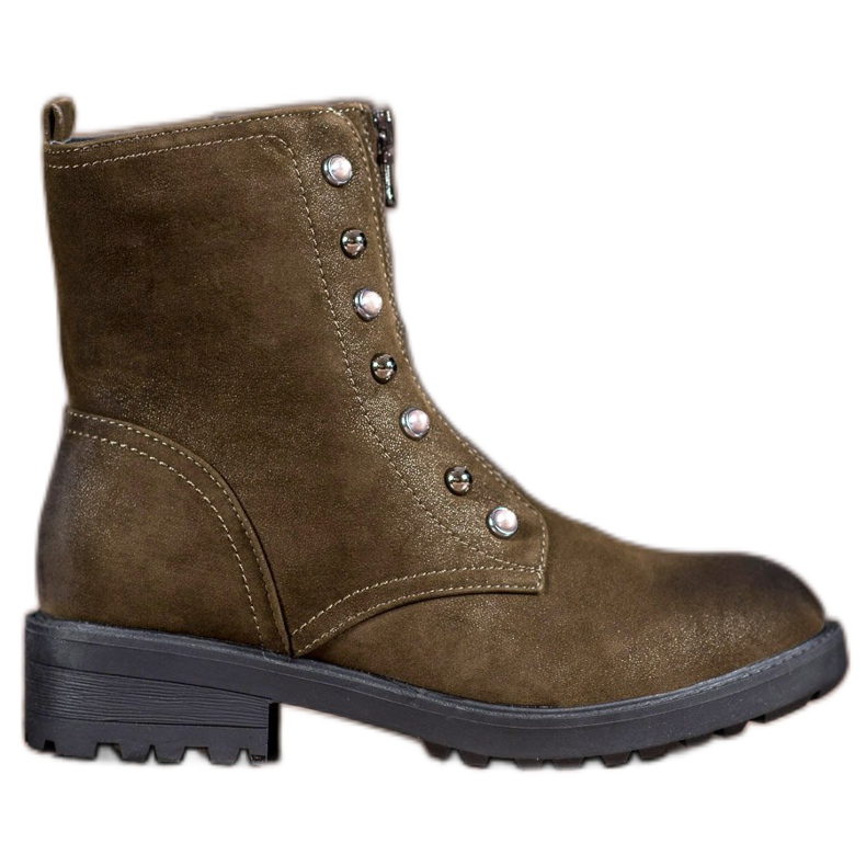 S. BARSKI Cizme Înalte Cu Mărgele verde S. BARSKI Cizme Înalte Cu Mărgele verde