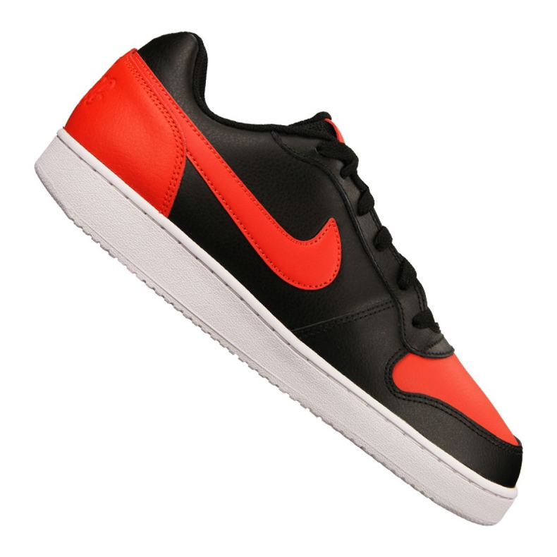 Pantofi Nike Ebernon Low M AQ1775-004 negru roșu Pantofi Nike Ebernon Low M AQ1775-004 negru roșu