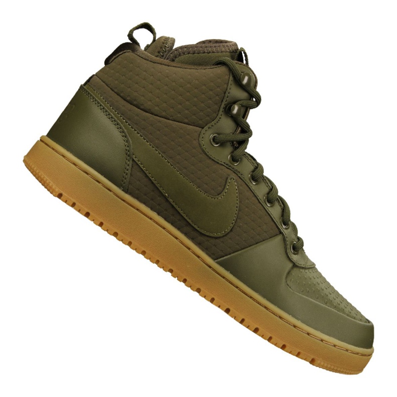 Pantofi Nike Ebernon Mid Winter M AQ8754-300 verde