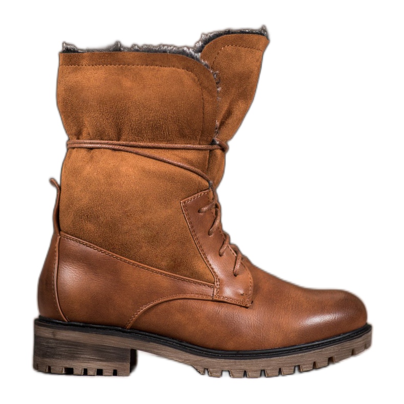 Seastar Cizme cu coadă îndoită maro