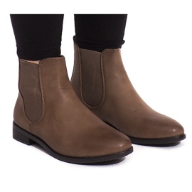 Cizme calde ZH672-1 Kaki
