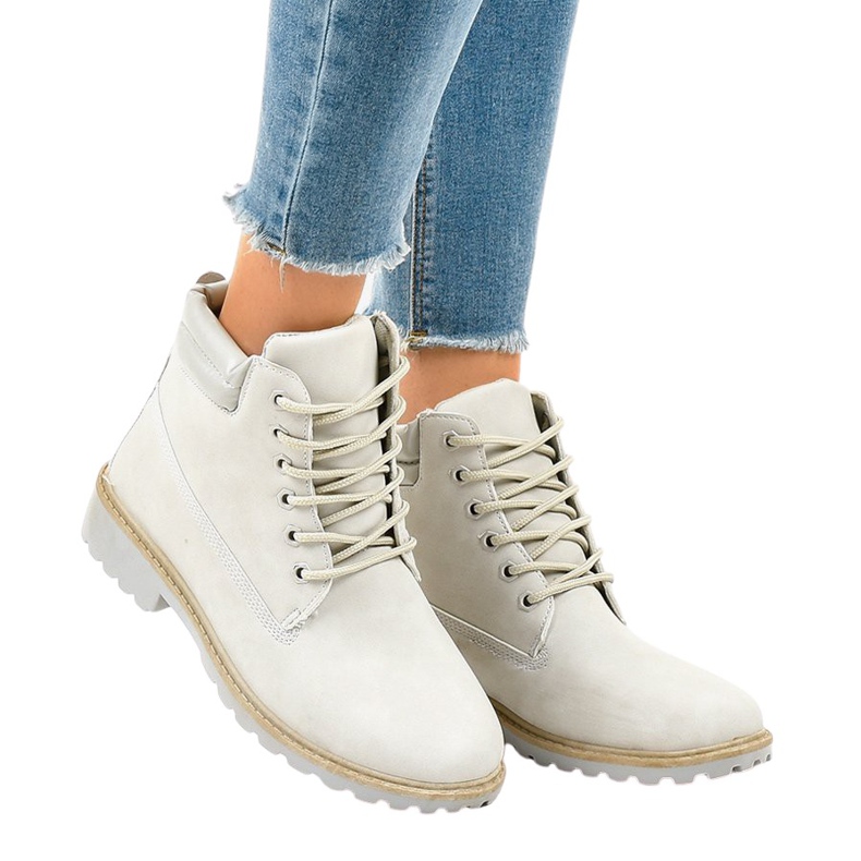 Cizme de drumeție gri fără izolație W-3033 Cizme de drumeție gri fără izolație W-3033