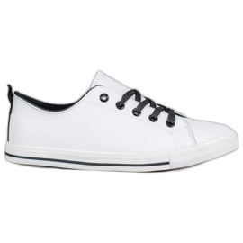 SHELOVET Adidași confortabili alb SHELOVET Adidași confortabili alb