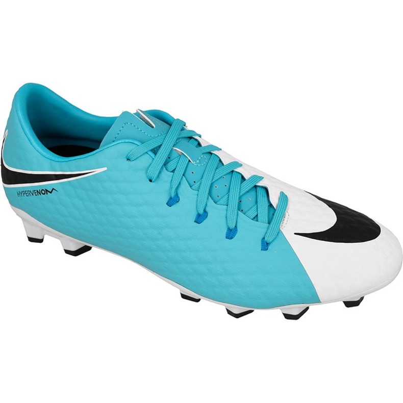 Ghete fotbal Nike Hypervenom Phelon Iii Fg M 852556-104 multicolor albastru