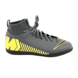 Încălțăminte de interior Nike Mercurial Superfly X 6 Club Ic Jr AH7346-070 gri