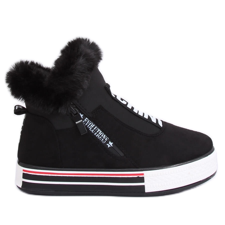 Adidași negri cu izolație NB311 Negru