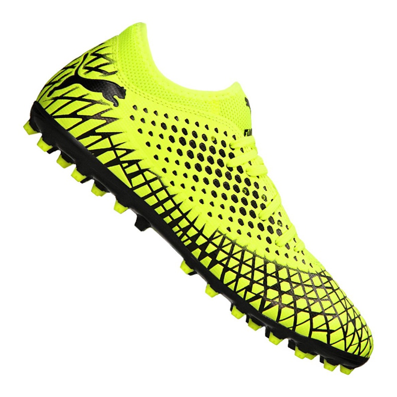 Ghete de fotbal Puma Future 4.4 Mg M 105689-03 galben galben Ghete de fotbal Puma Future 4.4 Mg M 105689-03 galben galben