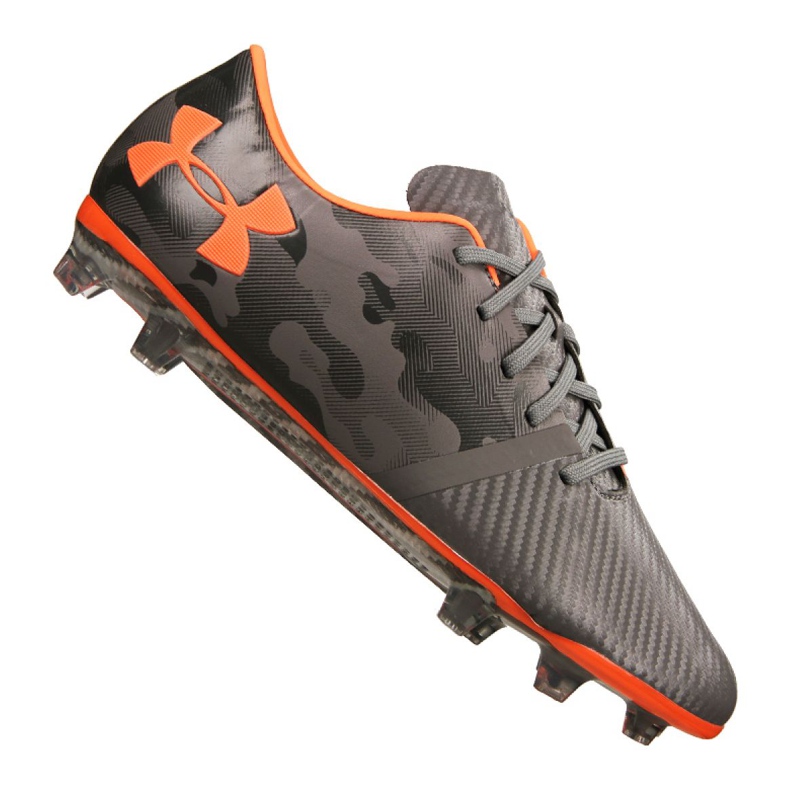 Ghete de fotbal Under Armour Spotlight Fg M 3021747-101 gri gri