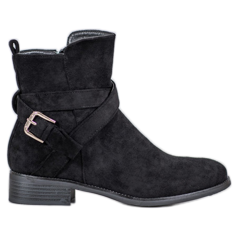 Filippo Ghete din piele de căprioară negru Filippo Ghete din piele de căprioară negru
