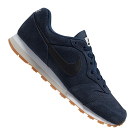 Pantofi Nike Md Runner 2 Suede M AQ9211-401 albastru marin