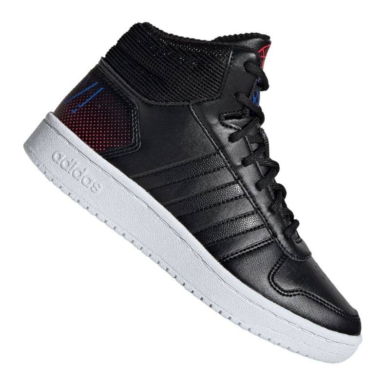 Pantofi Adidas Hoops Mid 2.0 Jr EE8547 negru
