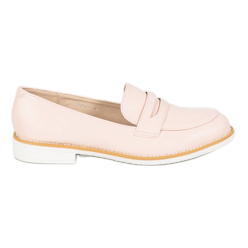 Mocasini cu pudră VICES roz