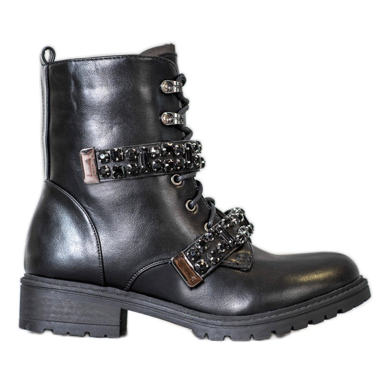 Seastar Muncitori clasici cu cristale negru