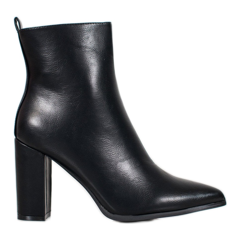 Seastar Cizme din piele ecologică negru