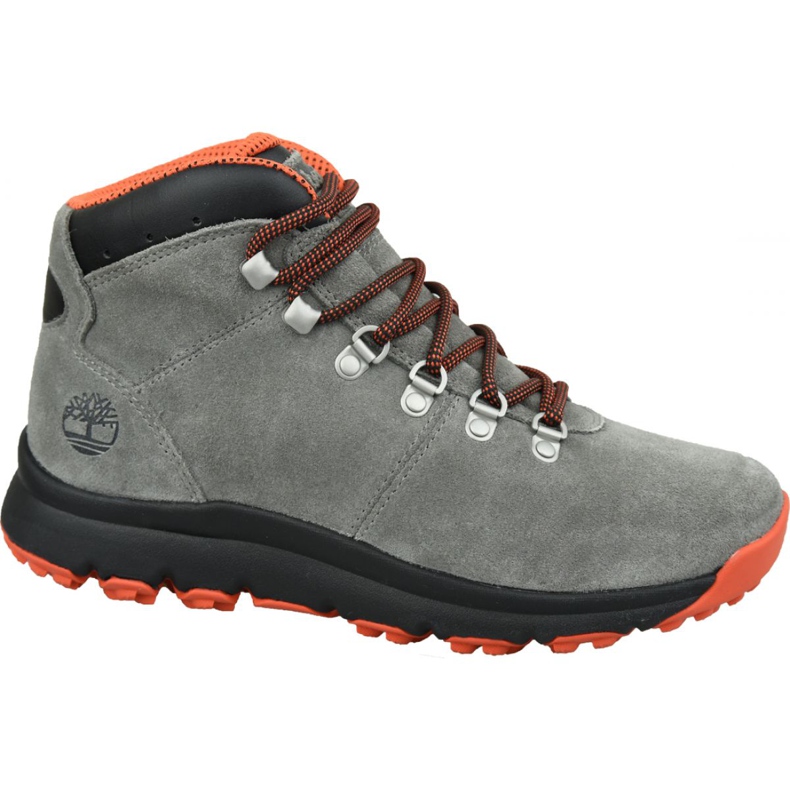 Pantofi de iarnă Timberland World Hiker Mid M A1Z11 gri Pantofi de iarnă Timberland World Hiker Mid M A1Z11 gri