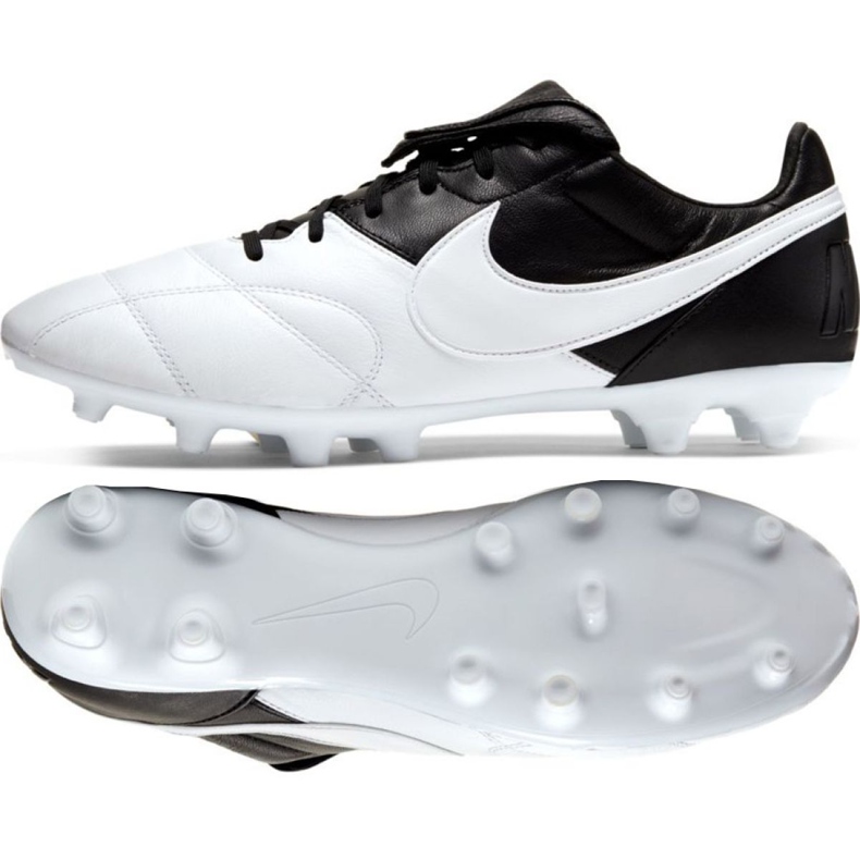 Pantofi de fotbal Nike Premier Nike Ii Fg M 917803-110 alb alb