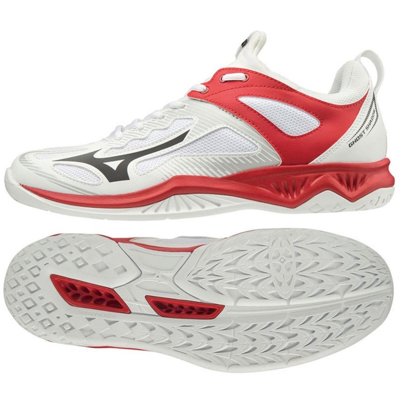 Încălțăminte de interior Mizuno Ghost Shadow M X1GA198008 alb alb