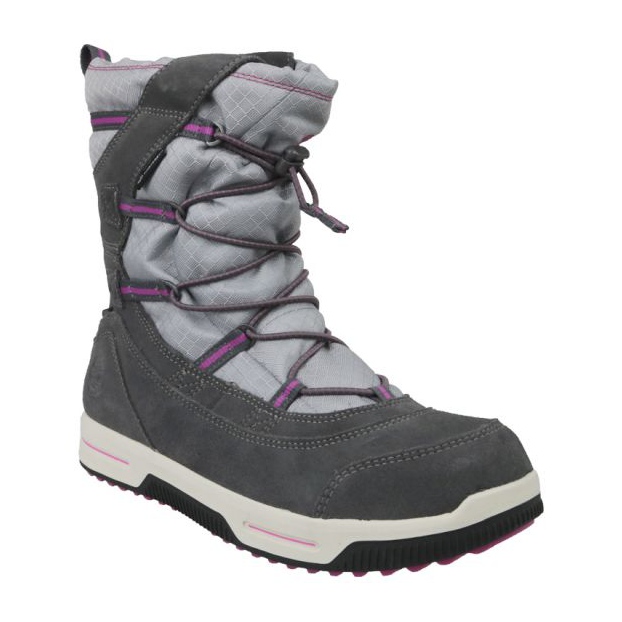 Pantofi de iarnă Timberland Snow Stomper Pull On Wp Jr A1UJ7 gri