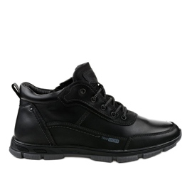 Pantofi de trekking negri R7163-1 negru Pantofi de trekking negri R7163-1 negru