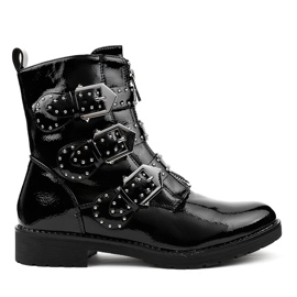 Cizme negre A3362Y negru