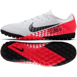 Pantof de fotbal Nike Mercurial Vapor 13 Pro Tf Neymar M AT8003-006 alb alb