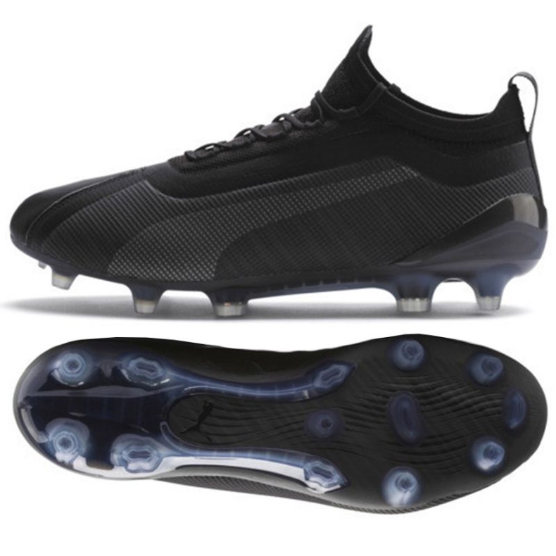 Ghete de fotbal Puma One 5.1 Fg Ag M 105578 02 negru negru