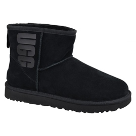 Logo Ugg Classic Mini cauciuc W 1108231-BLK negru