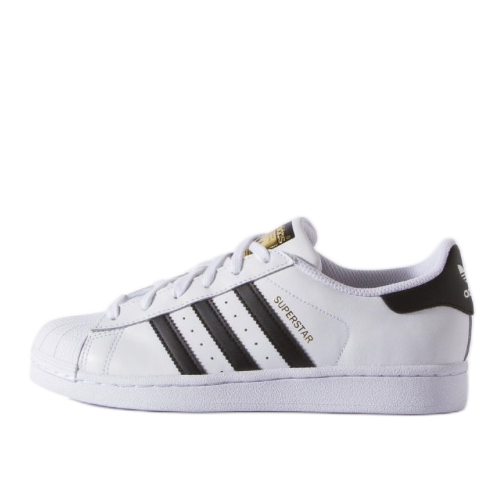 Pantofi Adidas Originals Superstar Fundation Jr C77154 alb