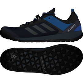 Pantofi Adidas Terrex Swift Solo M CM7633 albastru marin Pantofi Adidas Terrex Swift Solo M CM7633 albastru marin