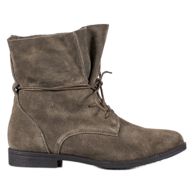 Filippo Cizme din piele clasice gri