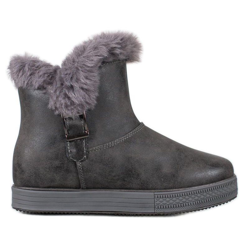 SHELOVET Ghete cu fermoar gri