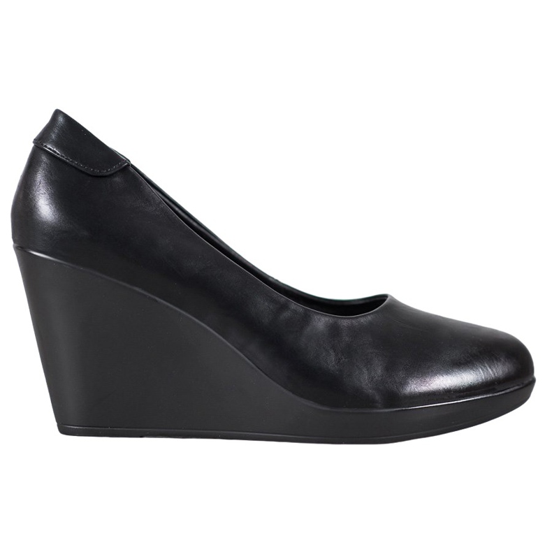 J. Star Pompe cu pană clasică negru