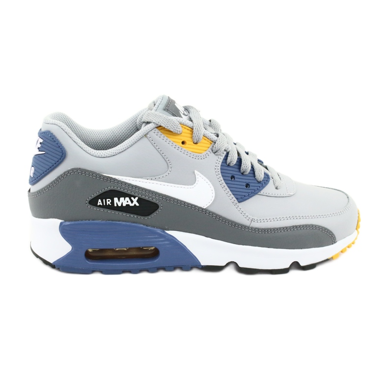 Nike Air Max 90 Ltr Gs Jr 833412-026 alb albastru gri
