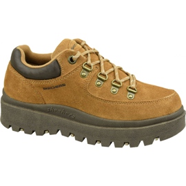 Pantofi Skechers Shindigs-Stompin 48582-TAN maro Pantofi Skechers Shindigs-Stompin 48582-TAN maro